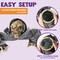 Halloween Animated Zombie Groundbreaker with Decayed Face Halloween Animatronic Decorations for Halloween Outdoor Yard Decor Halloween Decorations Scary Graveyard Lawn Décor